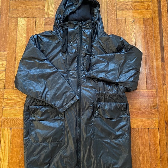 Adidas by Stella McCartney Black Hooded Jacket Size S - Picture 2 of 11